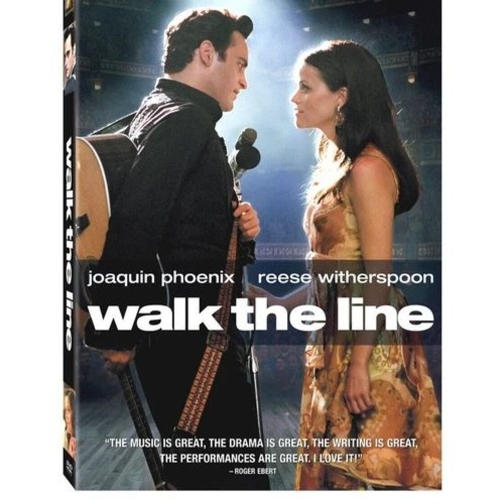 Walk the Line DVD Joaquin Phoenix Reese Witherspoon Johnny Cash Biopic Sealed